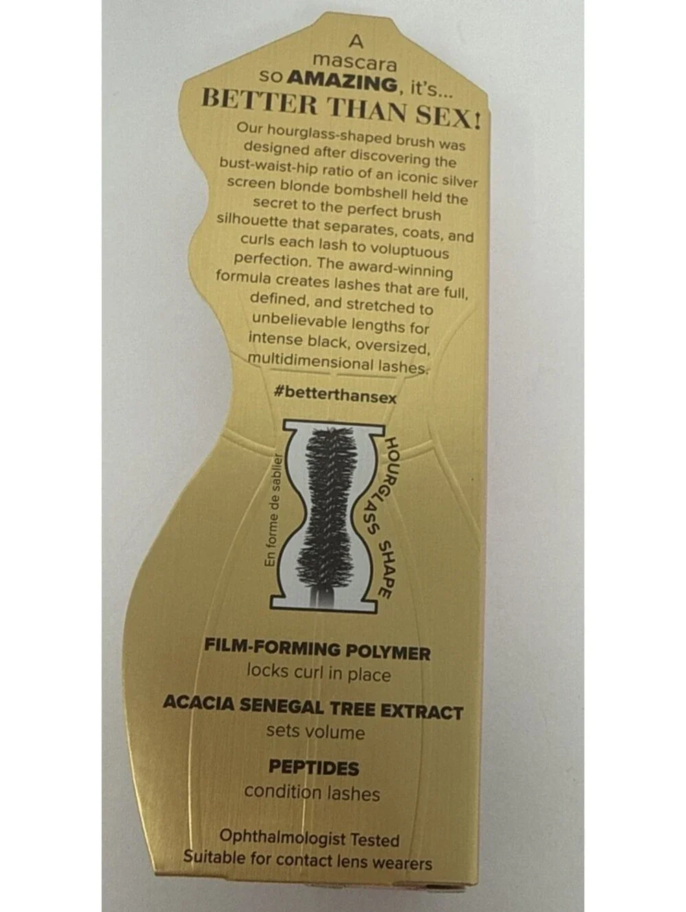 Too Faced Better Than Sex Volumizing Mascara 0.27 oz Black Authentic NEW RN3